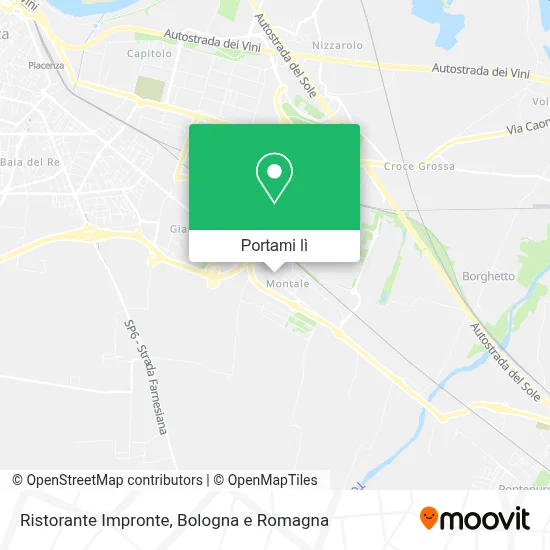 Mappa Ristorante Impronte