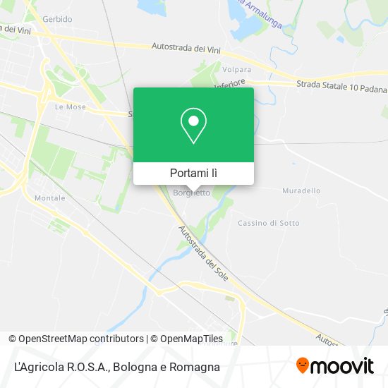 Mappa L'Agricola R.O.S.A.