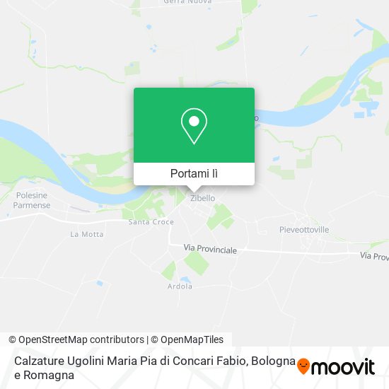 Mappa Calzature Ugolini Maria Pia di Concari Fabio