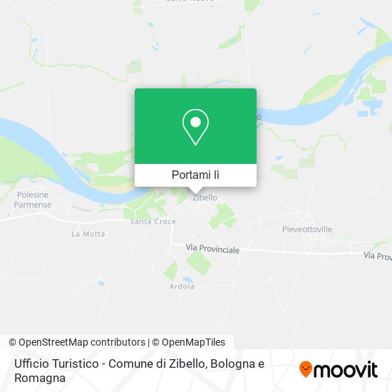Mappa Ufficio Turistico - Comune di Zibello