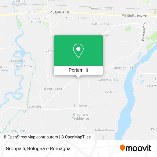 Mappa Groppalli