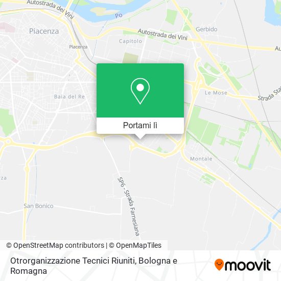 Mappa Otrorganizzazione Tecnici Riuniti