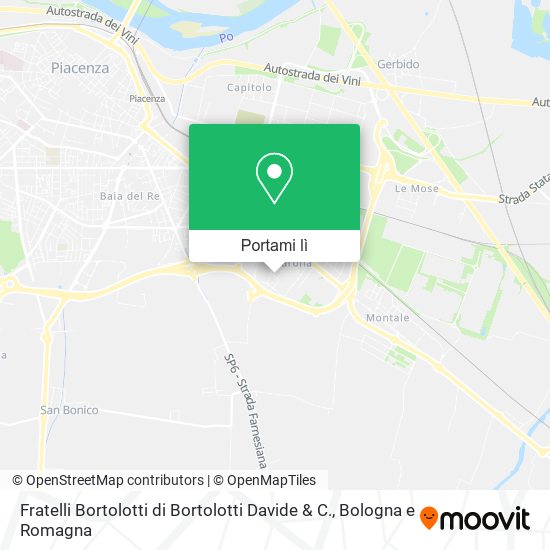 Mappa Fratelli Bortolotti di Bortolotti Davide & C.