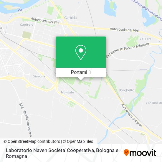 Mappa Laboratorio Naven Societa' Cooperativa