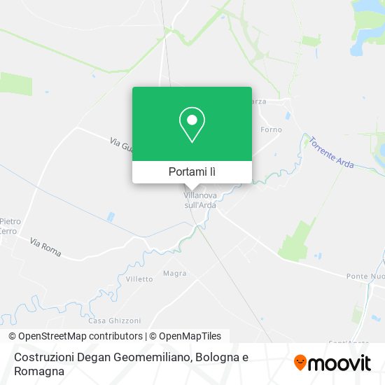 Mappa Costruzioni Degan Geomemiliano