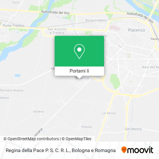 Mappa Regina della Pace P. S. C. R. L.