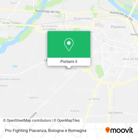 Mappa Pro Fighting Piacenza