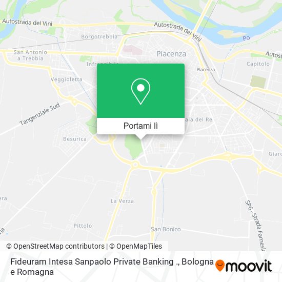 Mappa Fideuram Intesa Sanpaolo Private Banking .