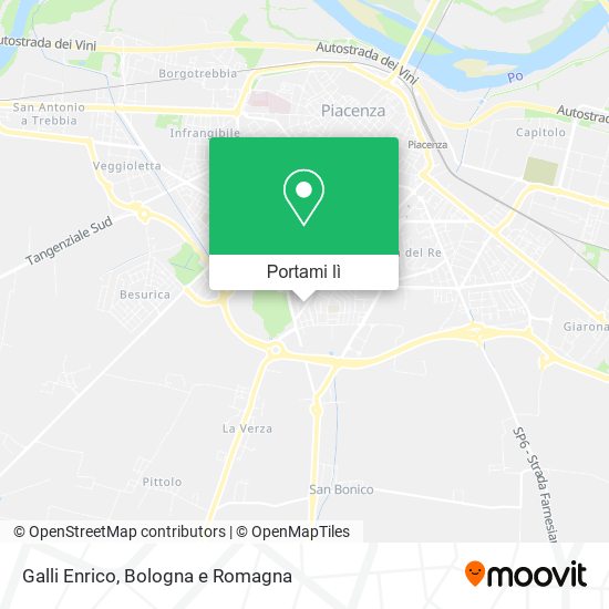 Mappa Galli Enrico