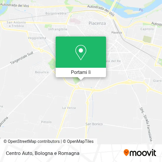 Mappa Centro Auto