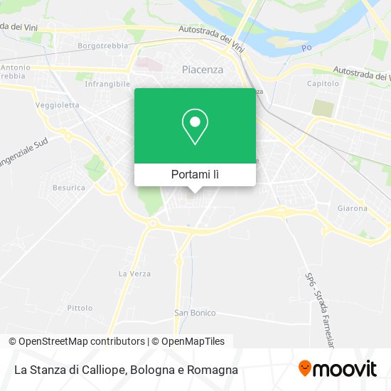 Mappa La Stanza di Calliope