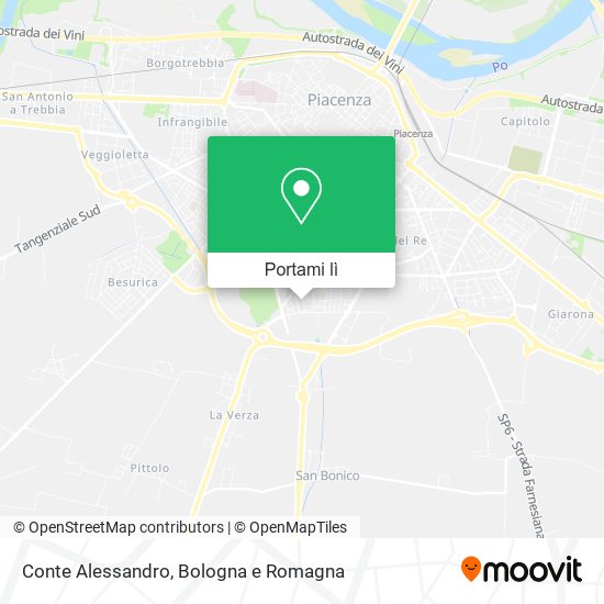 Mappa Conte Alessandro