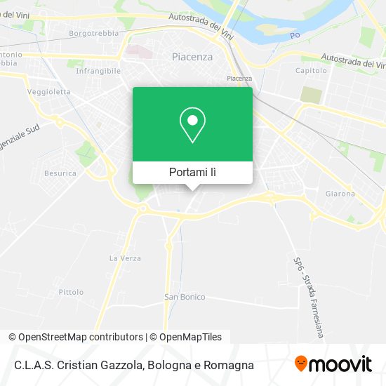 Mappa C.L.A.S. Cristian Gazzola