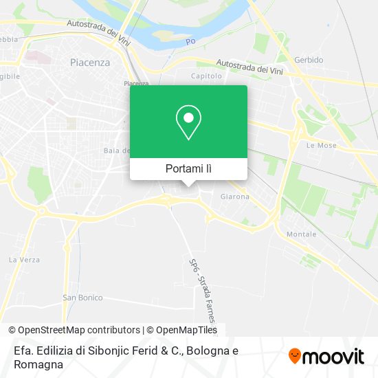 Mappa Efa. Edilizia di Sibonjic Ferid & C.