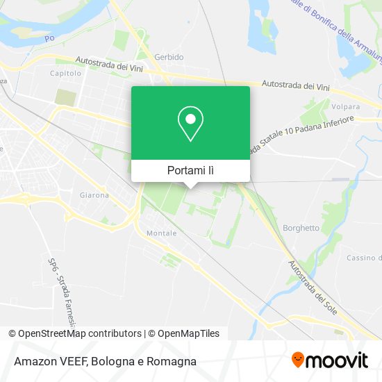Mappa Amazon VEEF