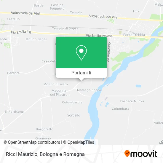 Mappa Ricci Maurizio