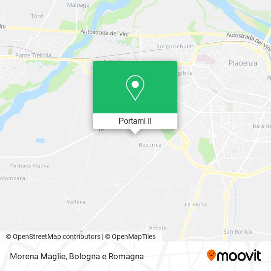 Mappa Morena Maglie