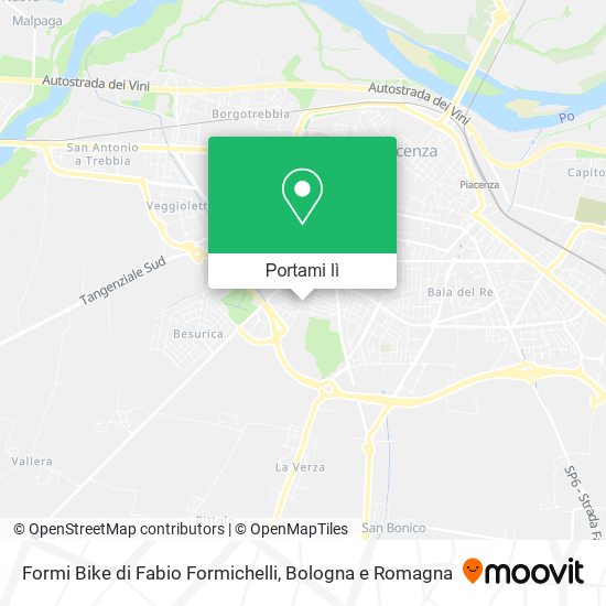 Mappa Formi Bike di Fabio Formichelli