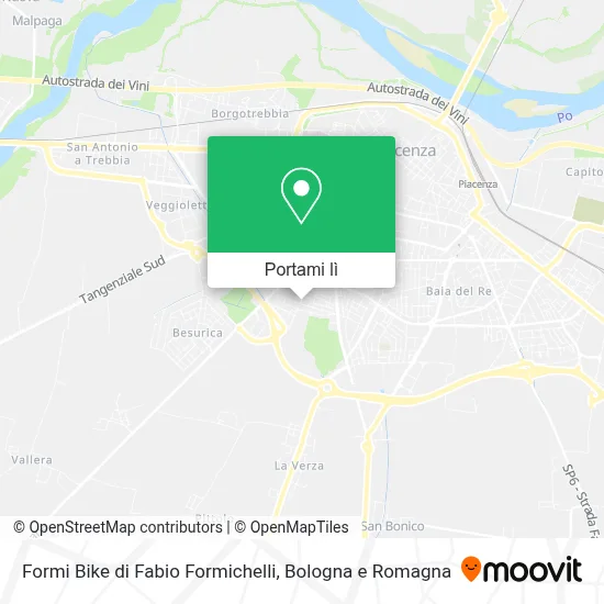 Mappa Formi Bike di Fabio Formichelli