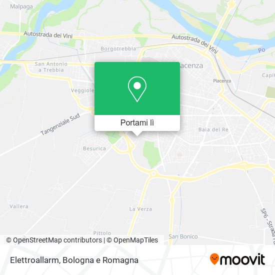 Mappa Elettroallarm