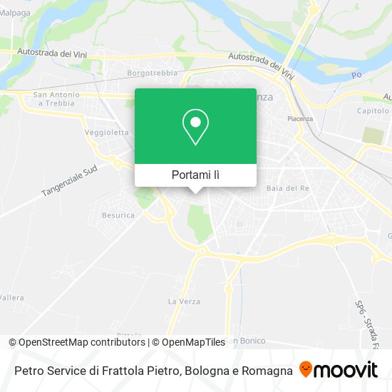 Mappa Petro Service di Frattola Pietro