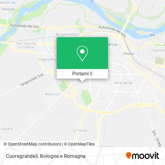Mappa Cuoregrandeil
