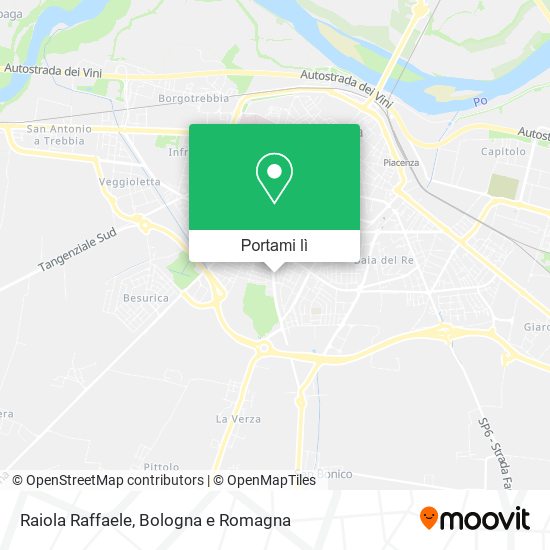 Mappa Raiola Raffaele
