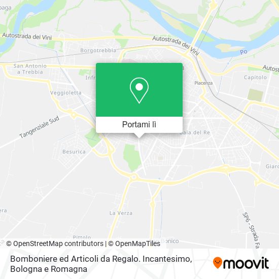 Mappa Bomboniere ed Articoli da Regalo. Incantesimo