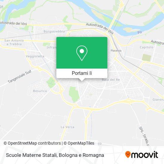 Mappa Scuole Materne Statali