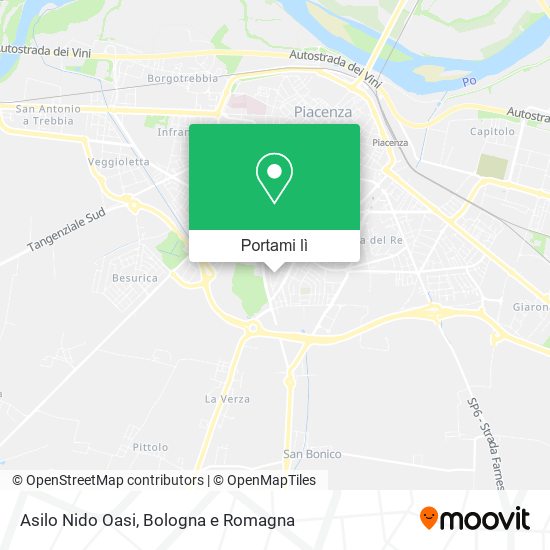 Mappa Asilo Nido Oasi