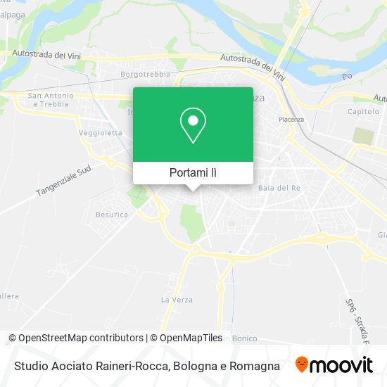 Mappa Studio Aociato Raineri-Rocca