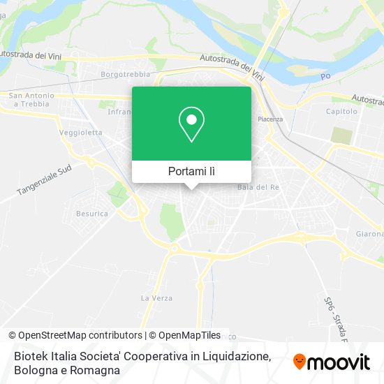 Mappa Biotek Italia Societa' Cooperativa in Liquidazione