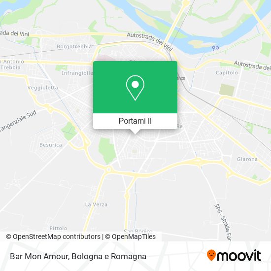 Mappa Bar Mon Amour