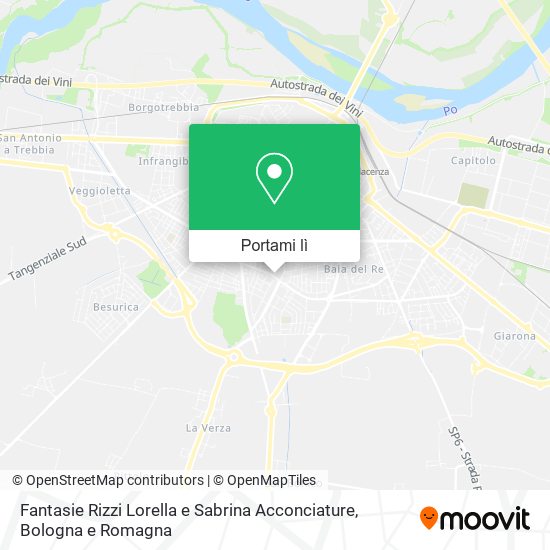 Mappa Fantasie Rizzi Lorella e Sabrina Acconciature