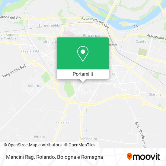Mappa Mancini Rag. Rolando