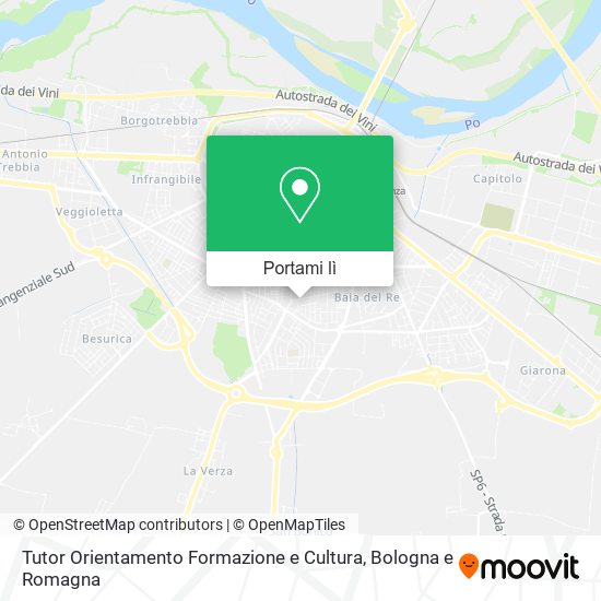 Mappa Tutor Orientamento Formazione e Cultura