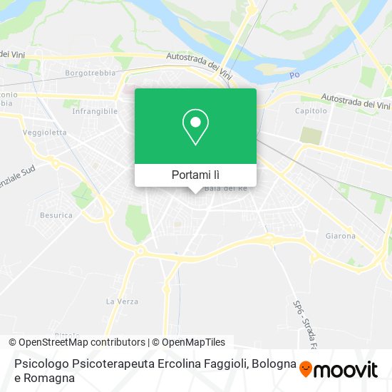 Mappa Psicologo Psicoterapeuta Ercolina Faggioli