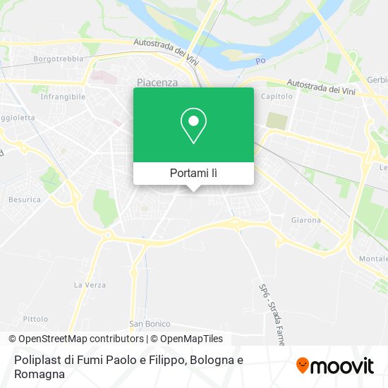Mappa Poliplast di Fumi Paolo e Filippo
