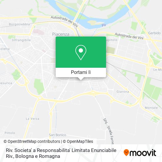 Mappa Riv. Societa' a Responsabilita' Limitata Enunciabile Riv.