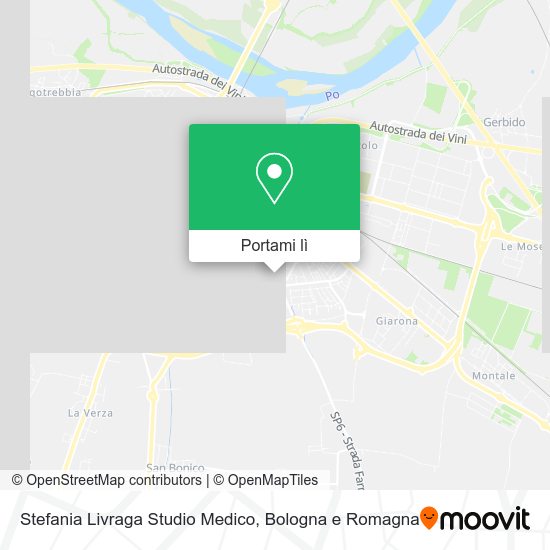 Mappa Stefania Livraga Studio Medico