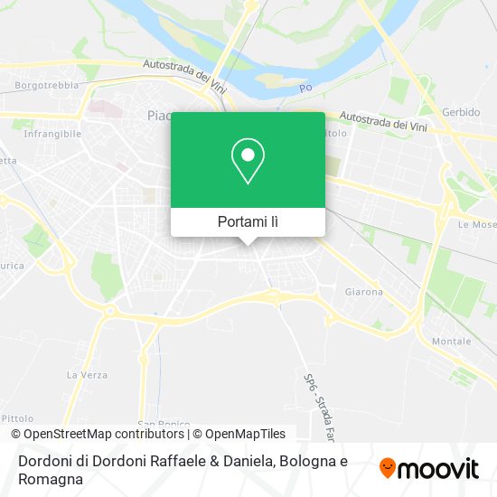 Mappa Dordoni di Dordoni Raffaele & Daniela