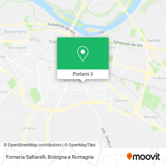 Mappa Forneria Saltarelli