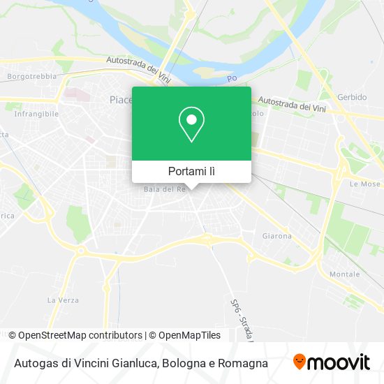 Mappa Autogas di Vincini Gianluca