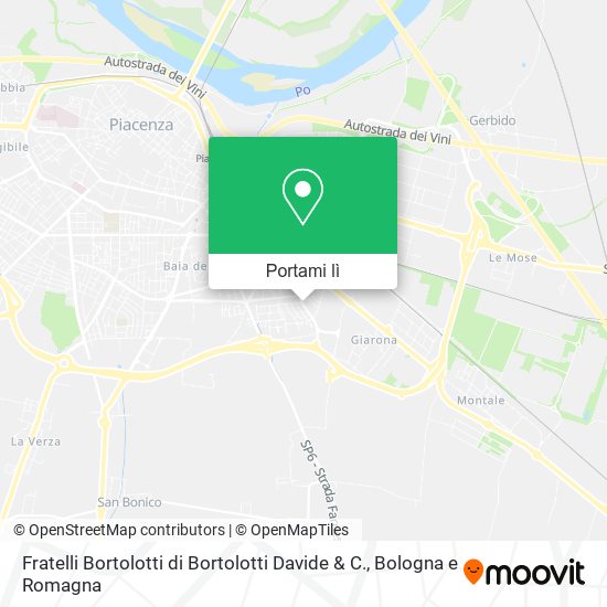 Mappa Fratelli Bortolotti di Bortolotti Davide & C.