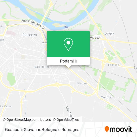 Mappa Guasconi Giovanni