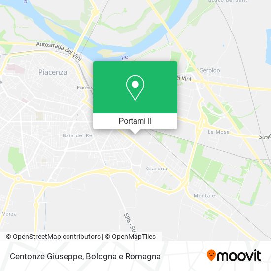 Mappa Centonze Giuseppe