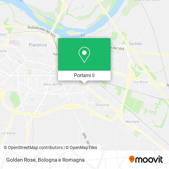 Mappa Golden Rose