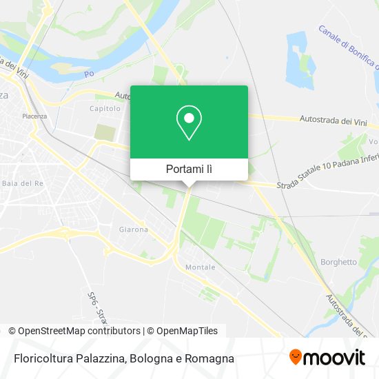 Mappa Floricoltura Palazzina