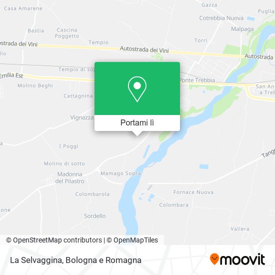 Mappa La Selvaggina