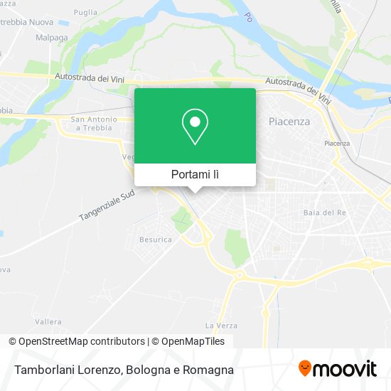 Mappa Tamborlani Lorenzo